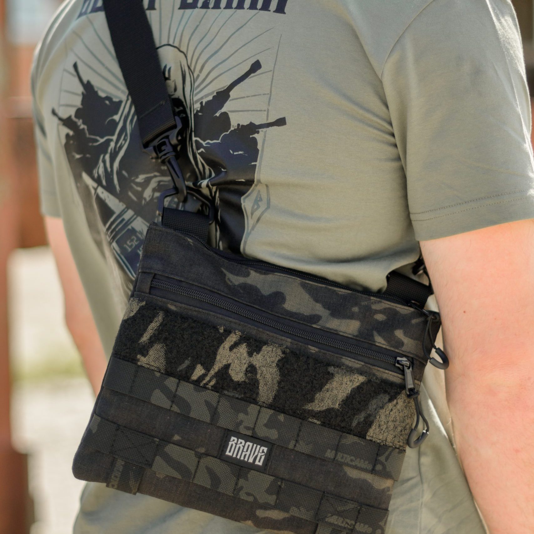 himmm Bag Х2 Black Multicam LV - Stay Brave